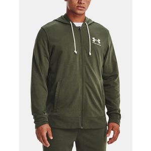 Under Armour UA Rival Terry LC FZ Mikina Zelená obraz