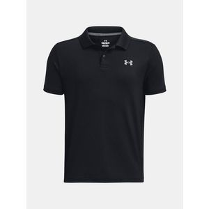 Under Armour UA Performance Polo Triko dětské Černá obraz