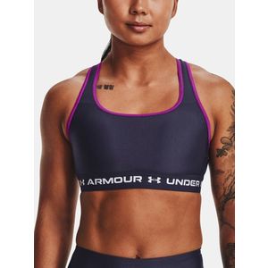 Under Armour Crossback Mid Sportovní podprsenka Šedá obraz