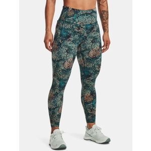 Under Armour Meridian Print Ankle Legíny Zelená obraz