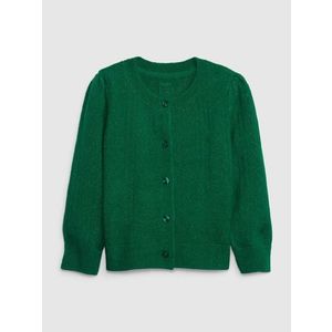 GAP Cardigan dětský Zelená obraz