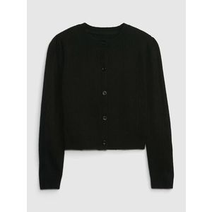 GAP Cardigan dětský Černá obraz