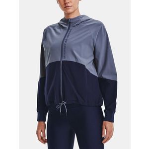 Under Armour Woven FZ Jacket Bunda Fialová obraz