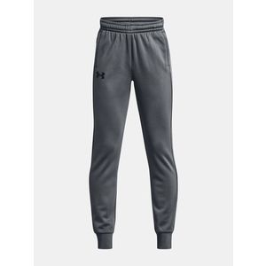 Under Armour UA Armour Fleece Joggers Tepláky dětské Šedá obraz