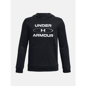 Under Armour UA Armour Fleece Graphic HD Mikina dětská Černá obraz