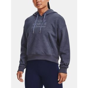 Under Armour Essential Script Hoodie Mikina Šedá obraz