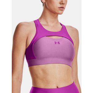 Under Armour UA Crossback Mid Harness Sportovní podprsenka Fialová obraz