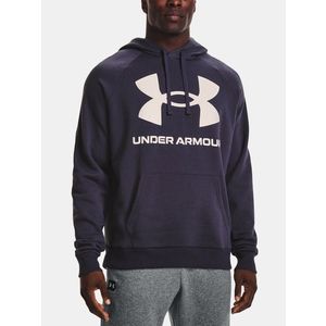 Under Armour UA Rival Fleece Big Logo HD Mikina Šedá obraz