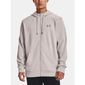 Under Armour UA Armour Fleece FZ Hoodie Mikina Šedá obraz