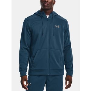 Under Armour UA Armour Fleece FZ Hoodie Mikina Modrá obraz