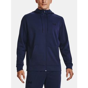 Under Armour UA Armour Fleece FZ Hoodie Mikina Modrá obraz