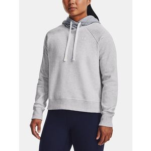 Under Armour Rival Fleece CB Mikina Šedá obraz