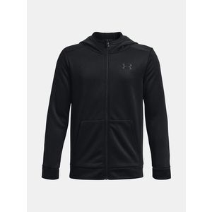 Under Armour UA Armour Fleece FZ Mikina dětská Černá obraz