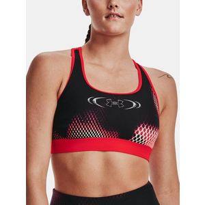 Under Armour UA HG Armour Mid Padless Sportovní podprsenka Červená obraz