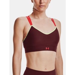 Under Armour UA Infinity Low Strappy Sportovní podprsenka Červená obraz