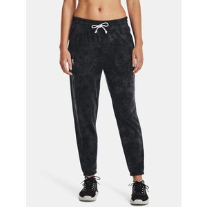 Under Armour Rival Terry Print Jogger Tepláky Černá obraz