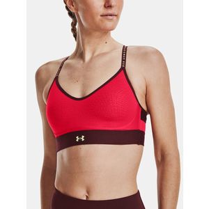 Under Armour UA Infinity Low Sportovní podprsenka Červená obraz