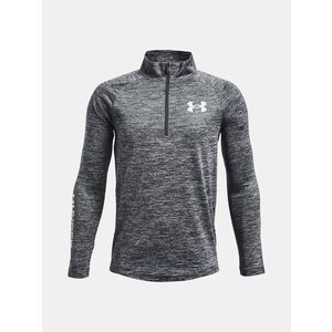 Under Armour UA Tech BL 1/2 Zip Triko dětské Šedá obraz