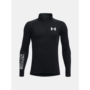 Under Armour UA Tech BL 1/2 Zip Mikina dětská Černá obraz