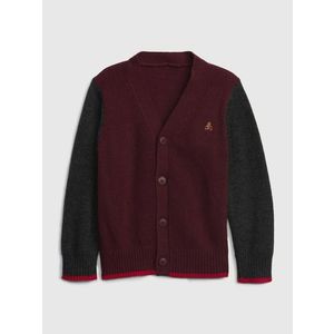 GAP Brannan Cardigan dětský Červená obraz