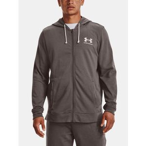 Under Armour UA Rival Terry LC FZ Mikina Hnědá obraz