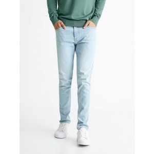 Celio Coskinny3 Jeans Modrá obraz