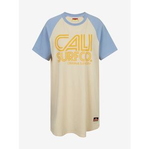 Superdry Šaty Cali Surf Raglan Tshirt Dress - Dámské obraz