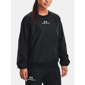 Under Armour UA Rush Woven Crew Mikina Černá obraz