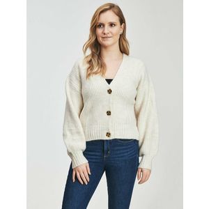 GAP Cardigan Bílá obraz