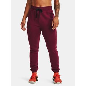 Under Armour UA Project Rock Fleece Pant Tepláky Červená obraz