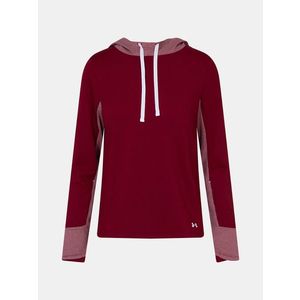 Under Armour UA ColdGear Hoodie-RED Mikina Červená obraz