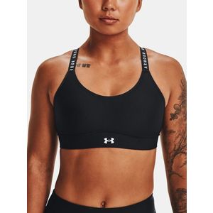 Under Armour Infinity Covered Mid Sportovní podprsenka Černá obraz