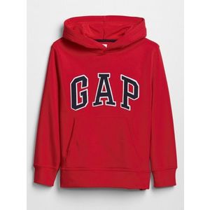 GAP Logo Hoodie Mikina Červená obraz