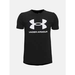 Under Armour UA Sportstyle Logo SS Triko dětské Černá obraz