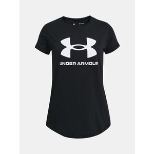 Under Armour UA G Sportstyle Logo SS Triko dětské Černá obraz