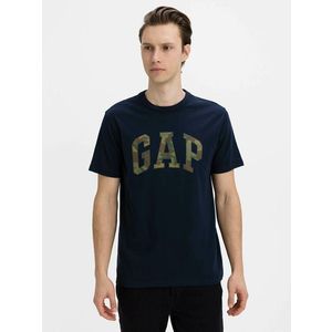 GAP Logo v-ss camo arch tee Triko Modrá obraz