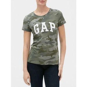 GAP Logo ss clsc tee Triko Zelená obraz