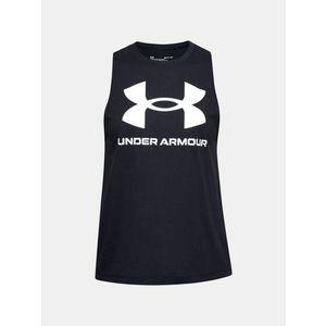 Under Armour UA W Live Sportstyle Tílko Černá obraz