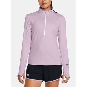 Under Armour UA Launch Pro Half Zip Triko Fialová obraz