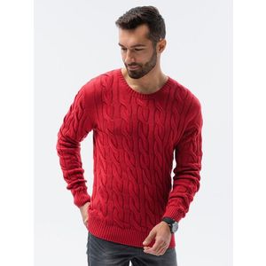 Ombre Clothing Svetr Červená obraz