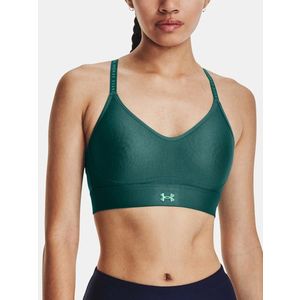 Under Armour Infinity Covered Low Podprsenka Zelená obraz