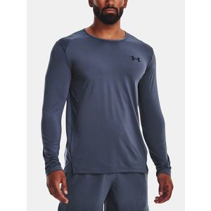 Under Armour UA Armourprint LS Triko Šedá obraz