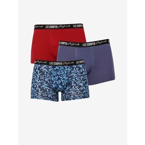 Lee Cooper Boxerky 3 ks Modrá obraz