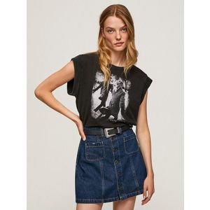 Pepe Jeans Rut Triko Černá obraz