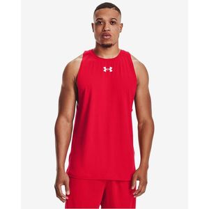 Under Armour Baseline Cotton Tílko Červená obraz