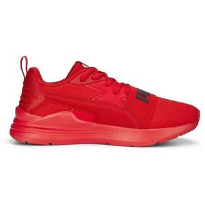 Puma WIRED RUN PURE JR Juniorská vycházková obuv, červená, velikost 37.5 obraz