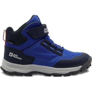 Jack Wolfskin CYROX TEXAPORE MID K Dětská treková obuv, modrá, velikost obraz