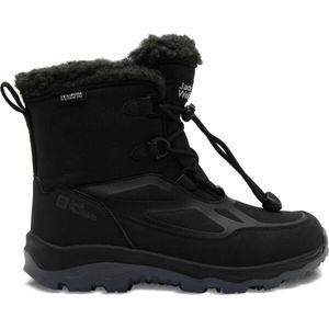 Jack Wolfskin VOJO SHELL XT TEXAPORE MID K Dětská zimní obuv, černá, velikost obraz