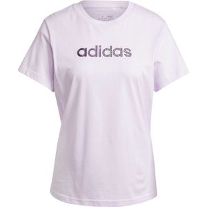 adidas HOLIDAY GRAPHIC TEE Dámské triko, růžová, velikost obraz