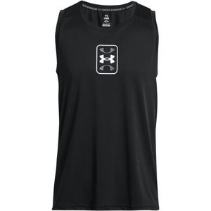 Under Armour BASELINE Pánské tílko, černá, velikost obraz